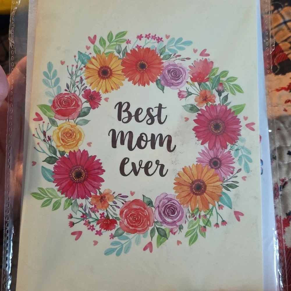 Floral 'Best Mom Ever' Greeting Card Love You Mom 3D Pop Up Card